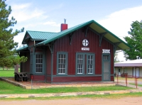 Timken Depot Building - Rush County Historical Museum