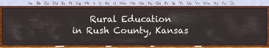 Rural Education in Rush County, Kansas